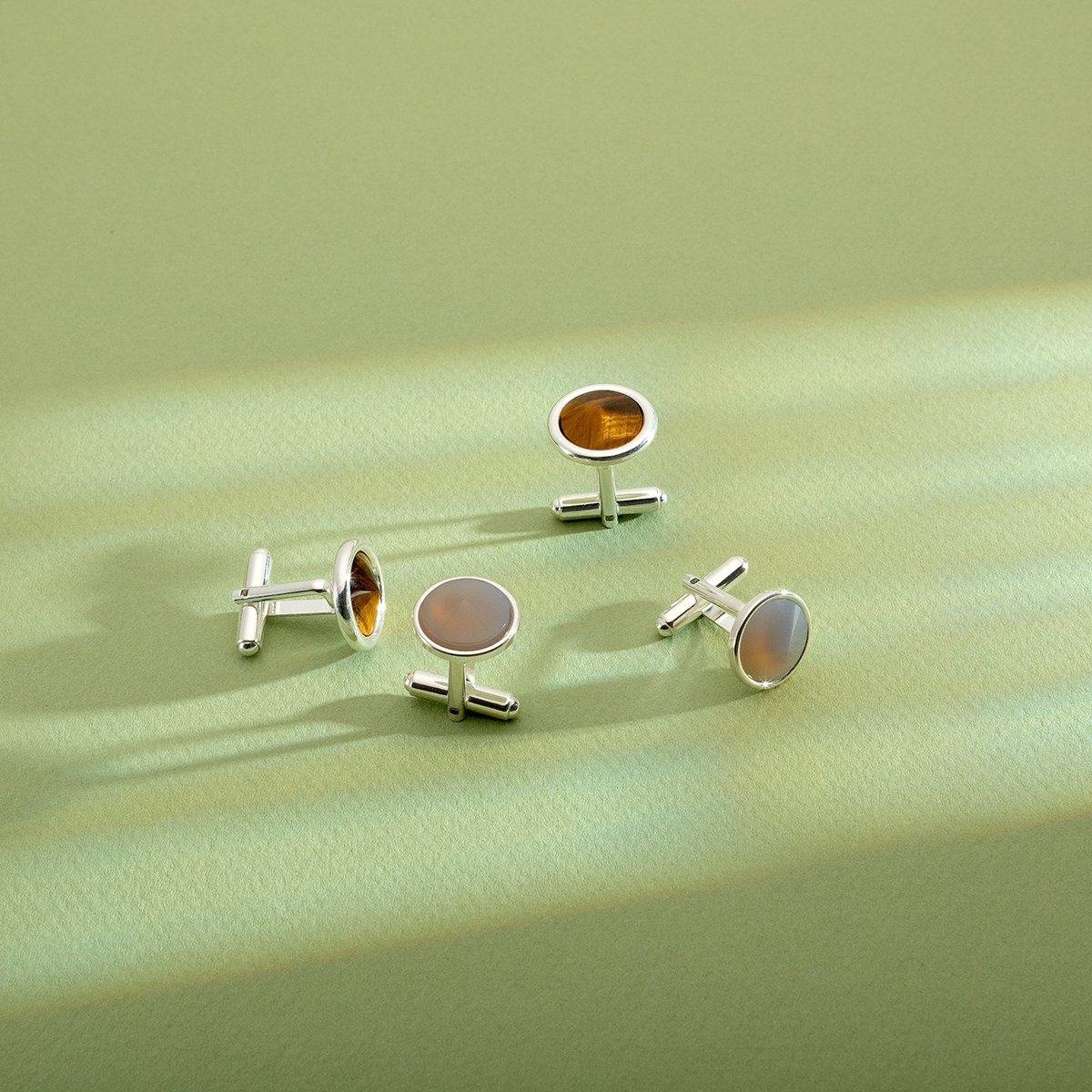 Cufflink - Rivoli base, AG 925 silver