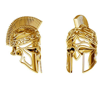 Pendant - Spartan helmet, silver Pendant - Spartan helmet, AG 925 silver